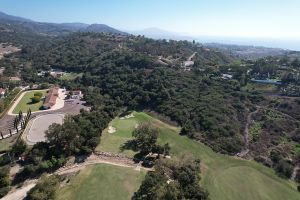 Valley Club Of Montecito 9th Green Aerial